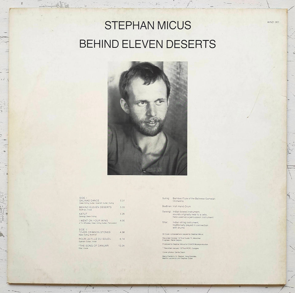 Stephan Micus – Behind Eleven Deserts (LP)