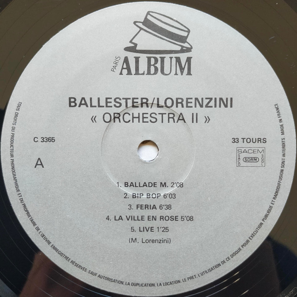 Mimi Lorenzini & Ann Ballester – Orchestra II (LP) – Searchin