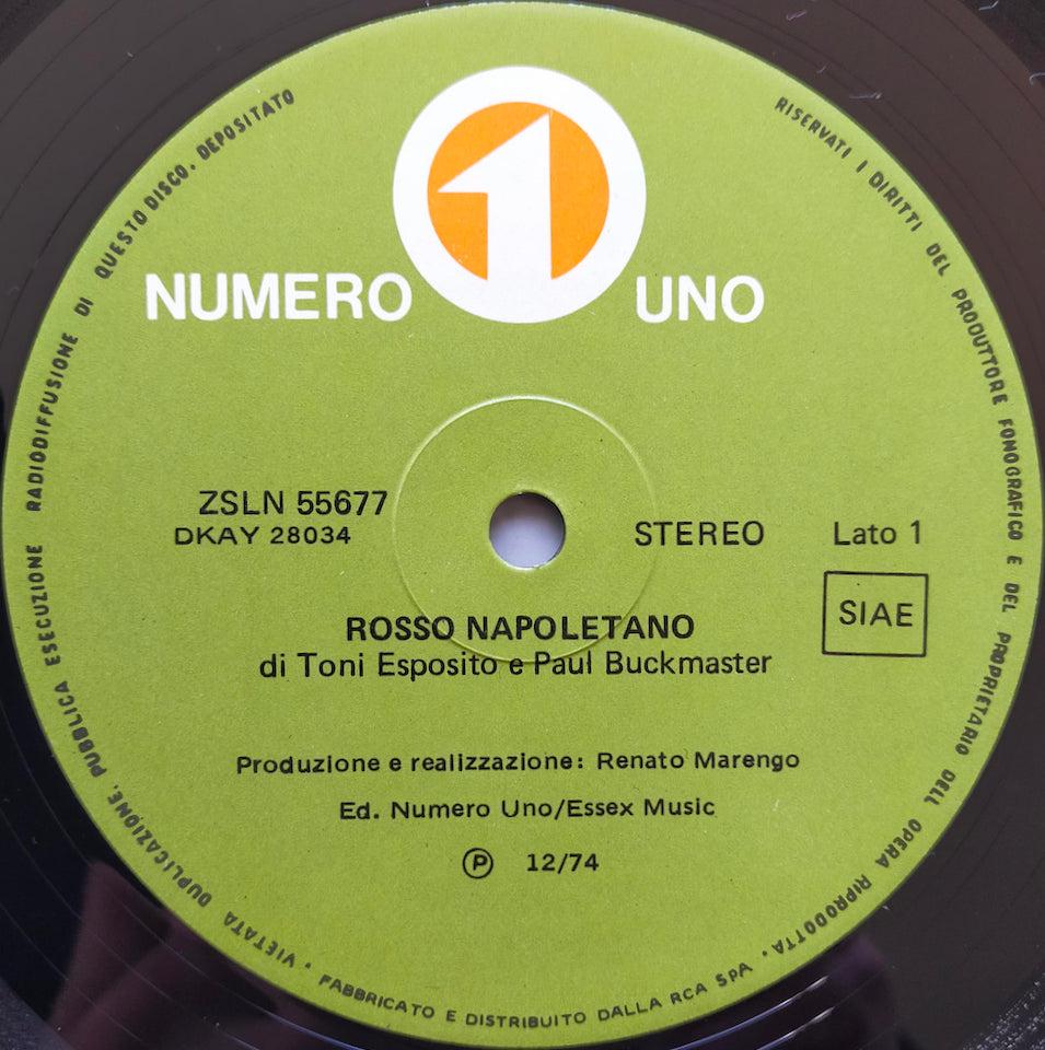 Toni Esposito ‎– S.T. (LP)