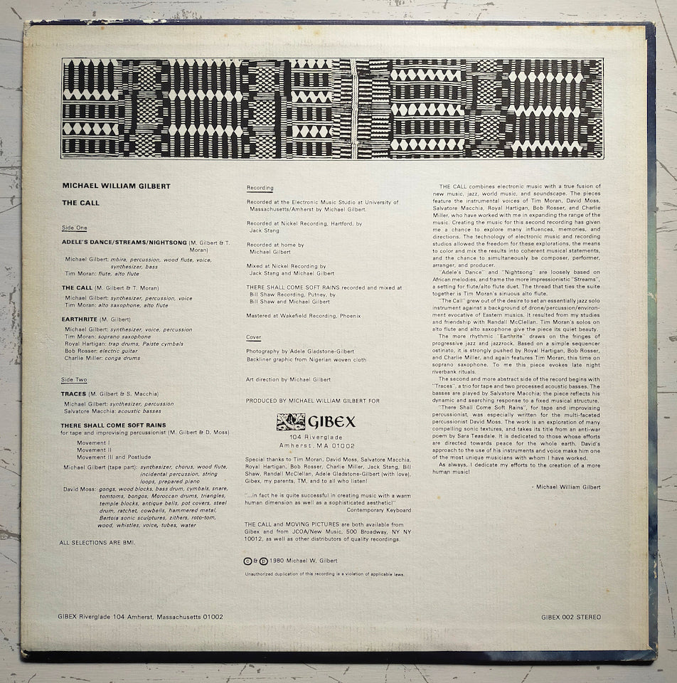 Michael William Gilbert – The Call (LP)