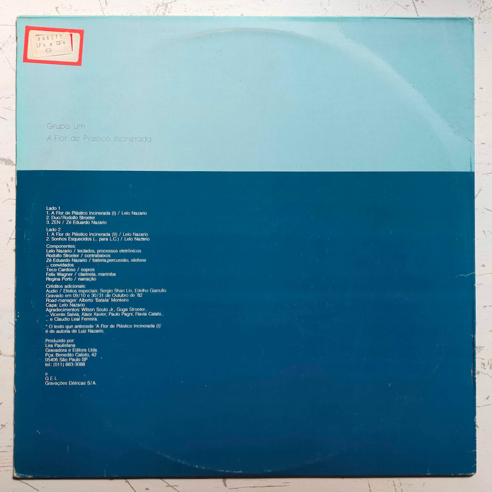 Grupo Um – A Flor De Plastico Incinerada (LP)