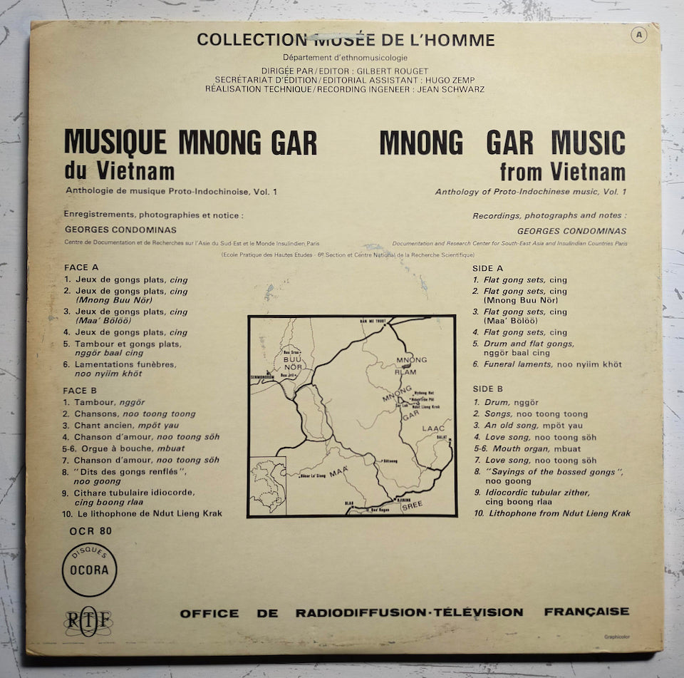 Mnong - Musique Mnong Gar Du Vietnam (LP)