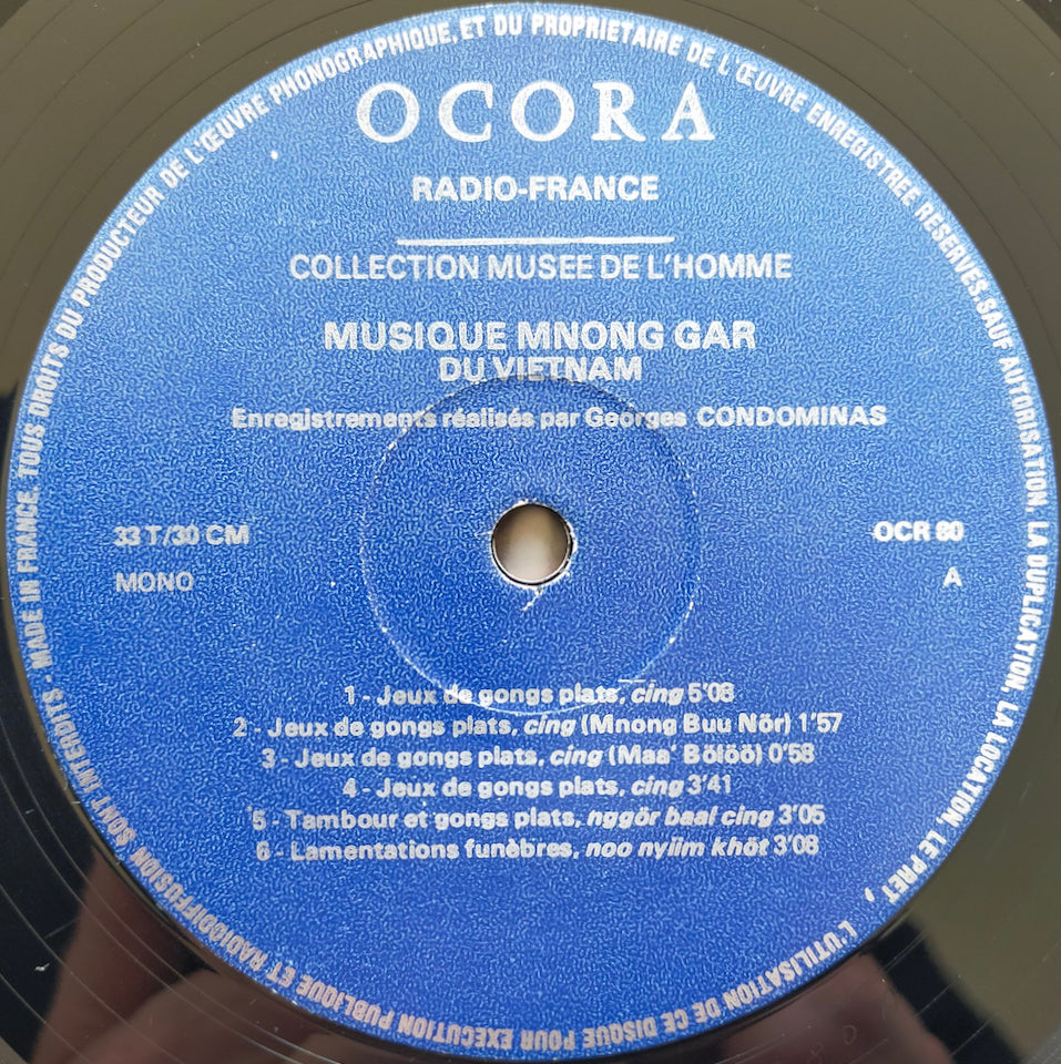Mnong - Musique Mnong Gar Du Vietnam (LP)