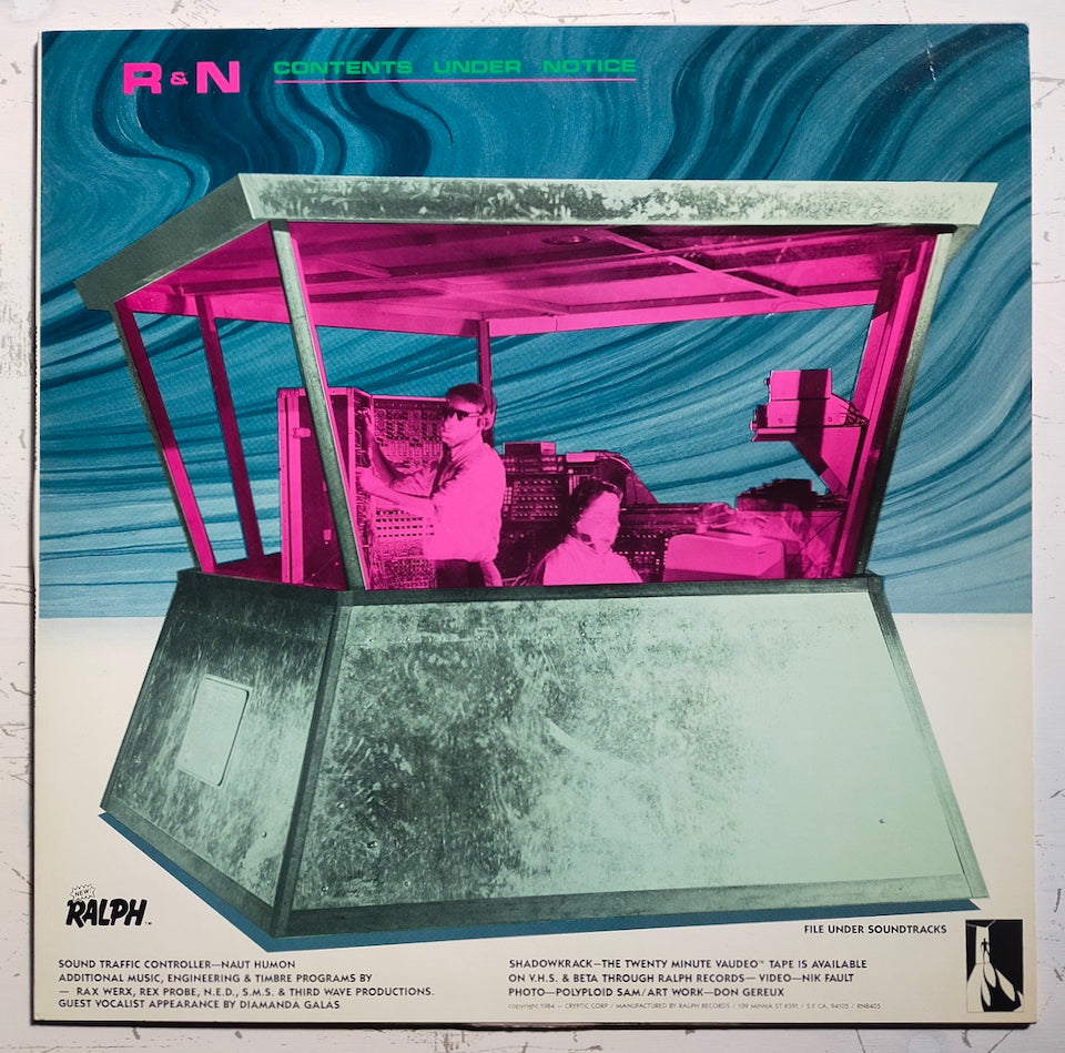 Rhythm & Noise – Contents Under Notice (LP)