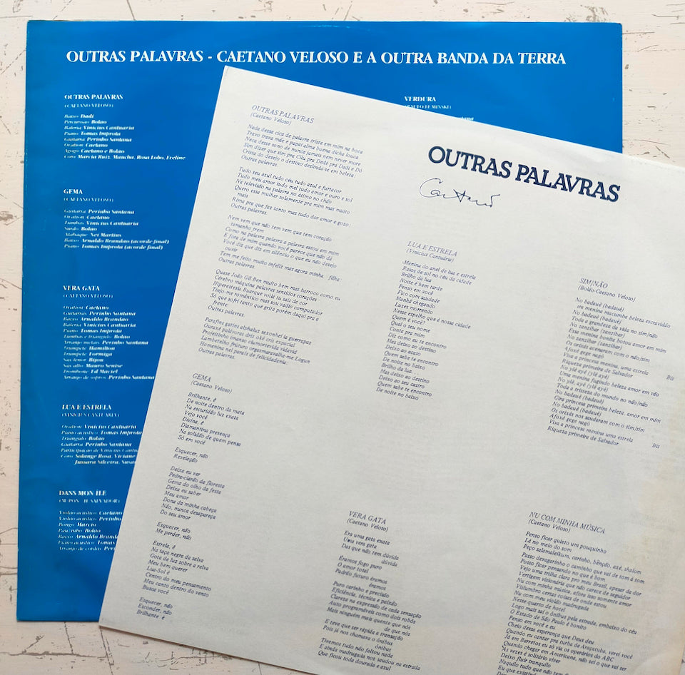 Caetano Veloso - Outras Palavras (LP)