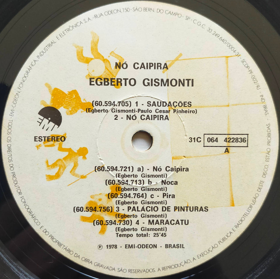 Egberto Gismonti - No Caipira (LP)