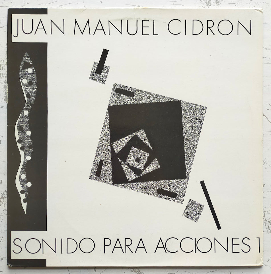 Juan Manuel Cidron - Sonido Para Acciones 1 (LP)