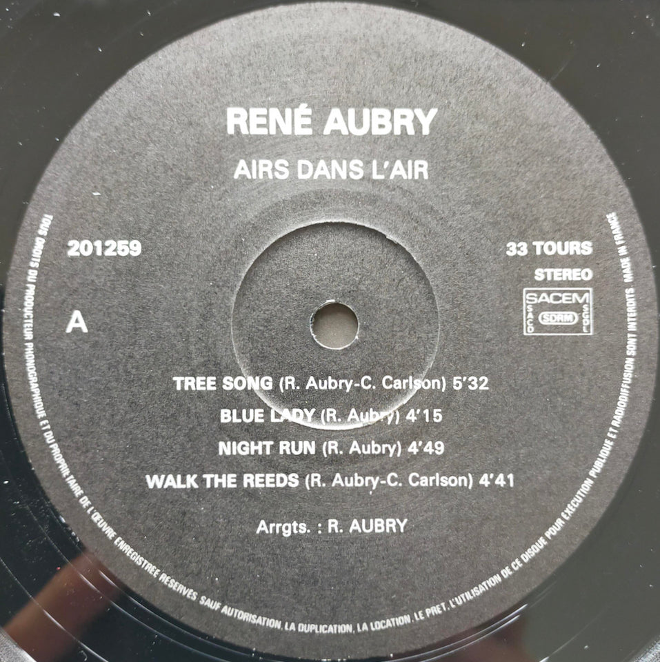 Rene Aubry - Airs Dans L'Air (LP)