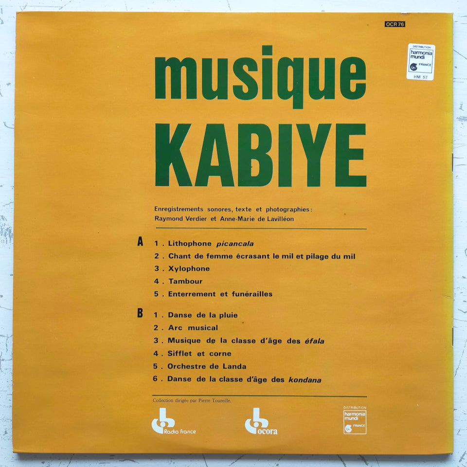 Kabiye - Togo / Musique Kabiye (LP)