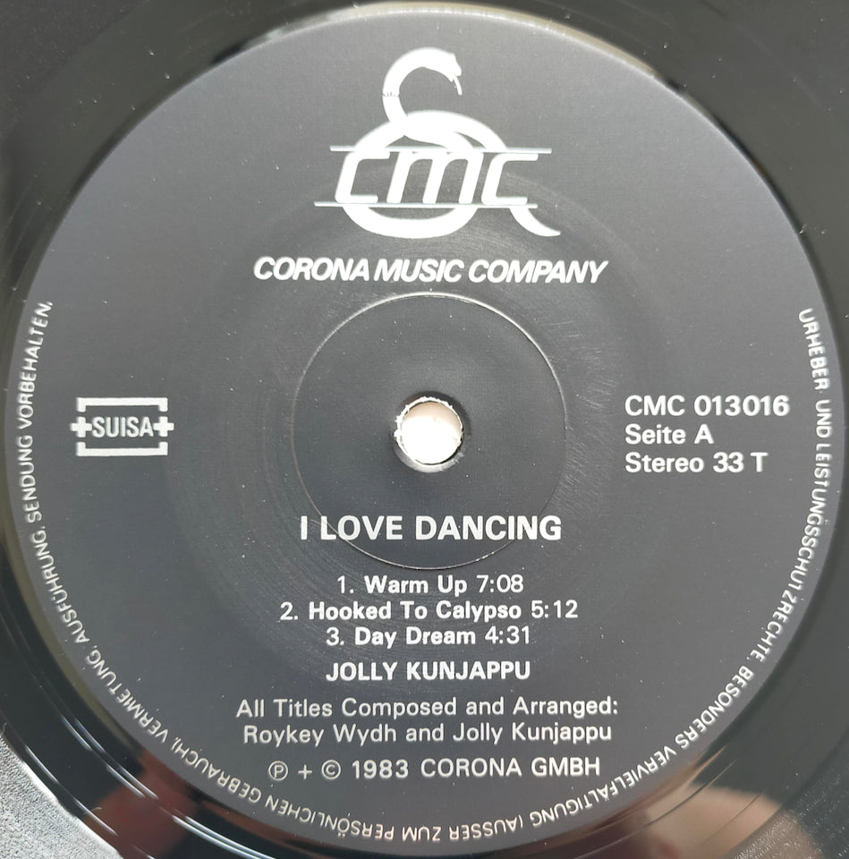 Jolly Kunjappu – I Love Dancing (LP)