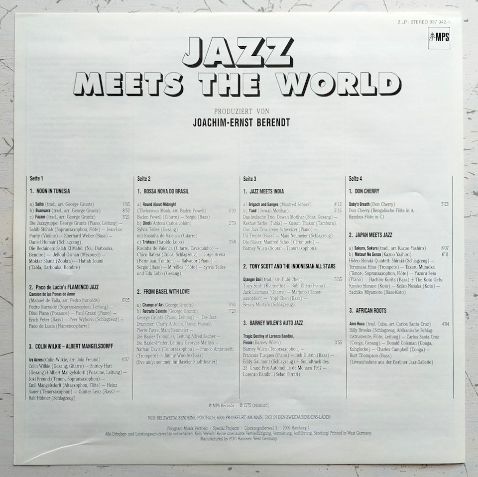 Various – Jazz Meets The World (LP)