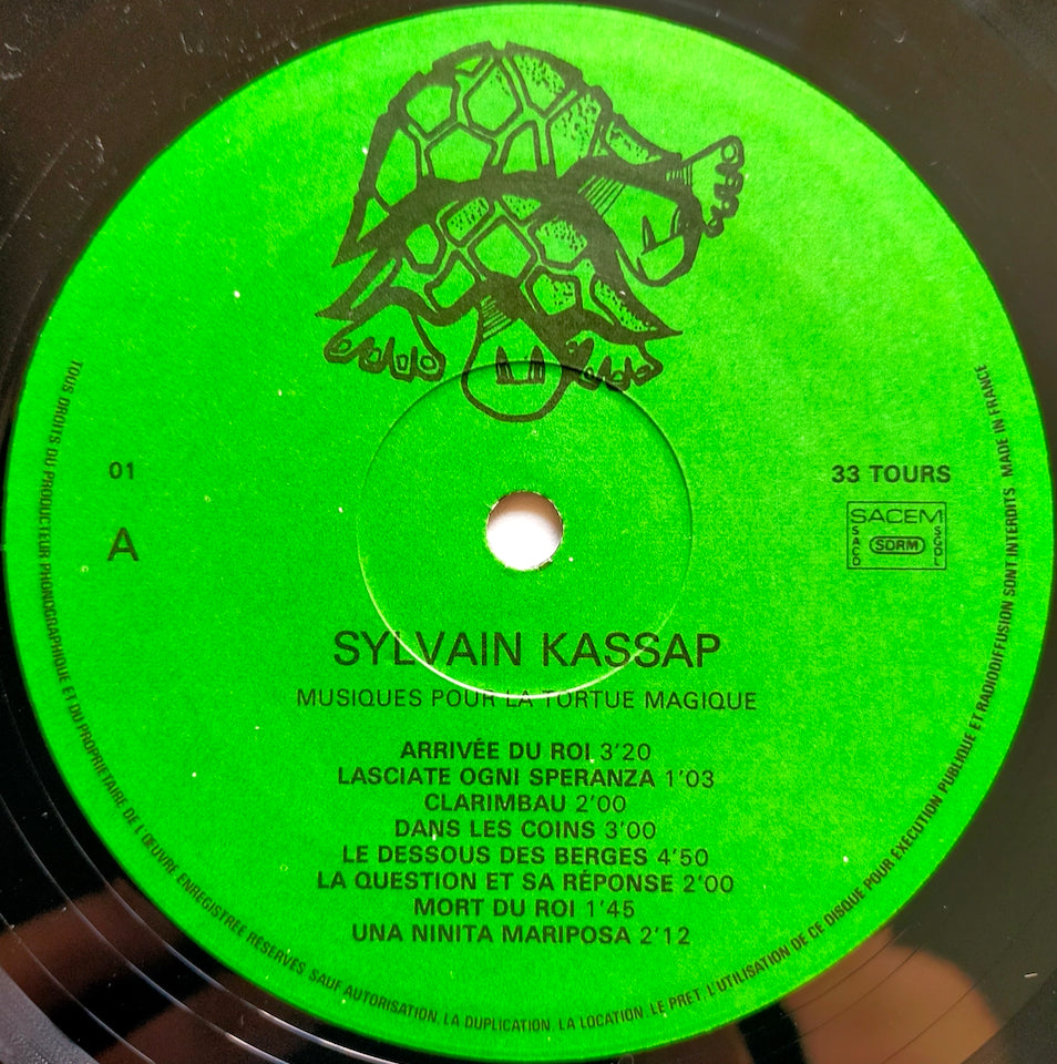 Sylvain Kassap – Musiques Pour La Tortue Magique (LP)